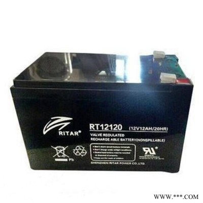 RITAR瑞達(dá)蓄電池RA12-24 12V24AH鉛酸儲(chǔ)能型蓄電池 UPS電源專用電池