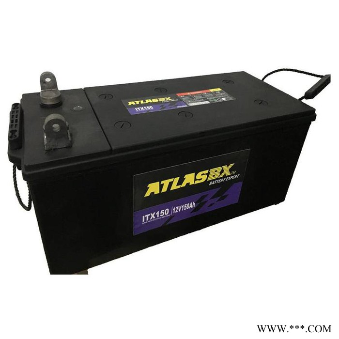 韓國ATLASBX蓄電池KB120-12 12V120AH船舶啟動蓄電池 消防應急電源電池 光伏新能源儲能電池