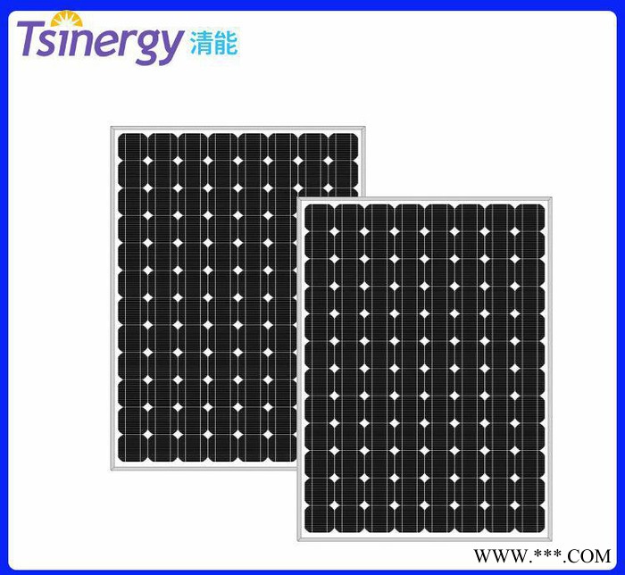 清能250瓦多晶太陽能電池板250w太陽能發電板30v光伏組