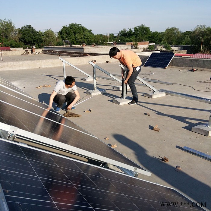 暢園cyzm監控太陽能光伏板 太陽能光伏發電系統 屋頂光伏板