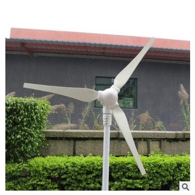 廣東廠家500W微型小型風力發電機12v/24V低速發電機家庭用風能