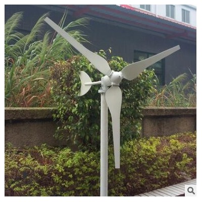 供應100w小型風力發電機便攜式風能發電機家用路燈監控用輕巧方便