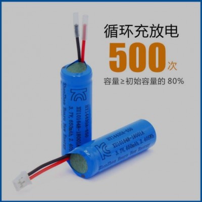 蓄量14430鋰電池3.7V650mAh韓國KC認證印度BIS認證 14430鋰電池