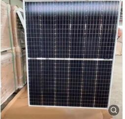 隆基樂葉光伏板370W 單晶硅太陽能光伏發電板 太陽能電池板組件