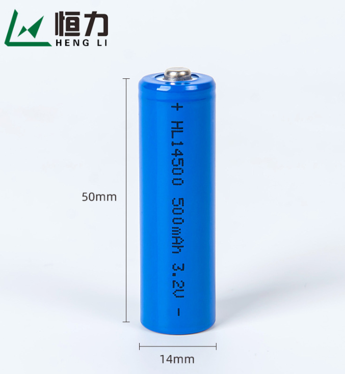 14500鋰電池磷酸鐵鋰電芯5號(hào)500毫安充電電池3.2v草坪燈電動(dòng)牙刷